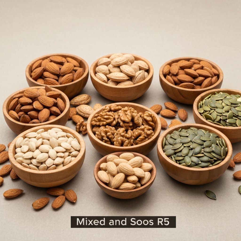 Mixed nuts and seeds